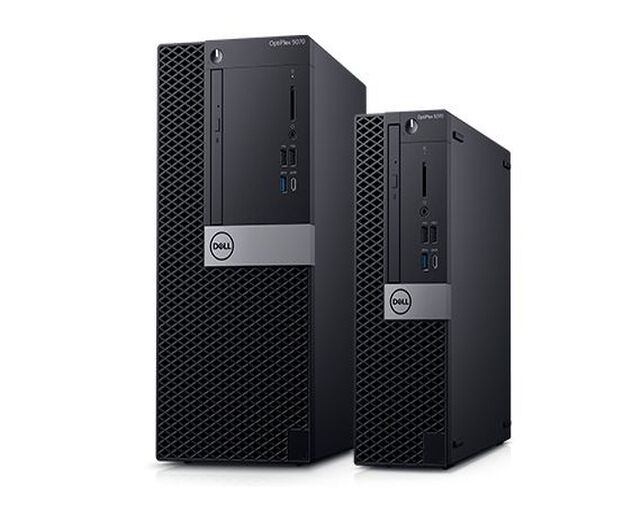 Dell Desktop Optiplex 5070MT with i5-9500 processor, 4GB DDR4 RAM, 1TB Hard Drive, DVD drive, DOS OS with 19.5 inch E2016H-M000000000350 www.mysocially.com