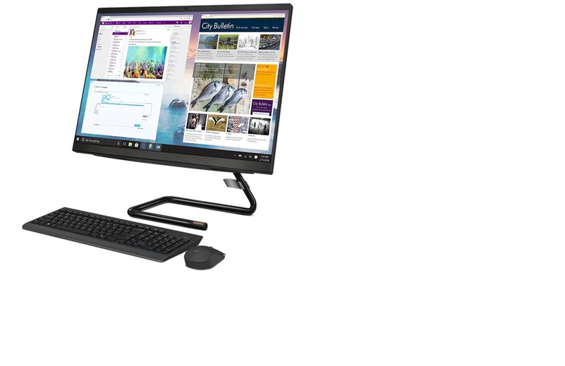 Lenovo Desktop AIO 340 F0EB000FIN with i3-8145 processor, 4GB RAM, 1TB HDD, 22" screen, DVD and Windows 10-M000000000375 www.mysocially.com