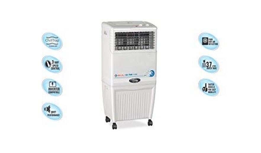 Bajaj Coolest TC 2007 Tower Air Cooler White and 37 Litres-M000000000410 www.mysocially.com