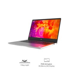 Mi Notebook 14 Intel Core i5-10210U, 10th Gen Thin and Light Laptop (8GB/512GB SSD/Windows 10/Intel UHD Graphics/Silver/1.5Kg) XMA1901-FA