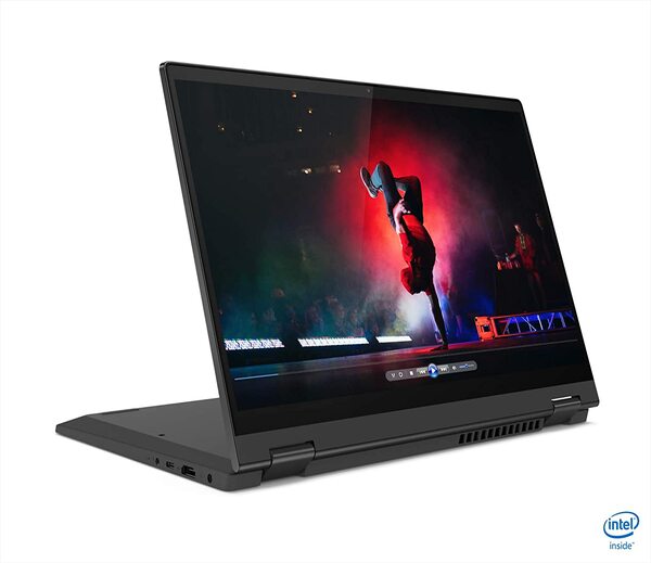 Lenovo IdeaPad Flex 5i 10th Gen Intel Core i3 14 inch Full HD IPS 2-in-1 Convertible Laptop (4GB/256GB SSD/Windows 10/MS Office 2019/Graphite Grey/1.5Kg), 81X10083IN-M000000000534 www.mysocially.com