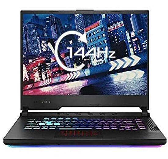 ASUS ROG Strix G15 G512LU-HN172T (10th Gen Core i7-10750H, 16GB RAM, 1TB SSD, 6GB NVIDIA GTX 1660 Ti Graphics, 15.6” FHD 144Hz Display, RGB Keyboard - 4 Zone, WiFi 6, Windows 10) Black Plastic-M000000000539 www.mysocially.com