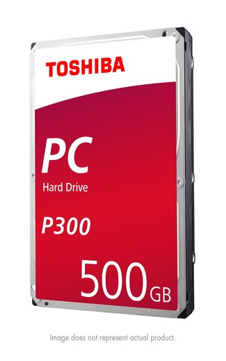 Toshiba P300 500GB Desktop 3.5 Inch SATA 6Gb/s 7200rpm Internal Hard Drive